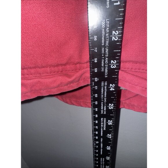 VTG Carhartt Pink Rose Sherpa Lined Outdoor Canvas Duck WV001 Women’s XL - Picture 5 of 7